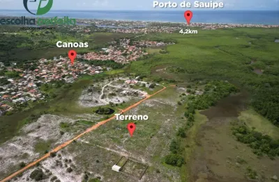 Terreno em condomínio fechado à venda na rua camaçari, canoas, entre rios por r$ 400.000
