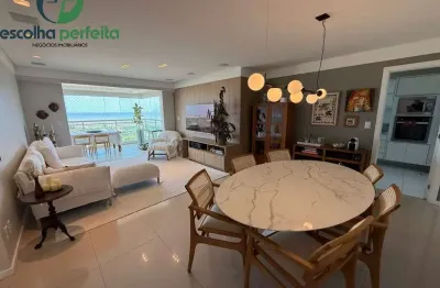 Apartamento 3 suítes gabinete varanda gourmet vista mar 3 vagas