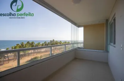 Apartamento alugar 2 quartos 1 suíte varanda vista mar 2 vagas