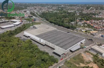 Galpão Comercial de 1.000m² para Locação em Camaçari-BA, Vila de Abrantes: Logística e localização impecáveis para grandes empresas!