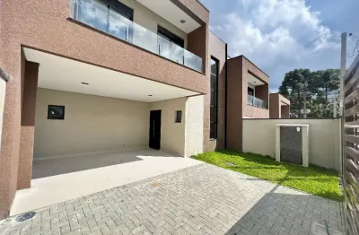 Sobrado novo a venda no bairro boneca do iguacu em sao jose dos pinhais