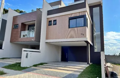 Sobrado a venda no condominio the life garden em sao jose dos pinhais