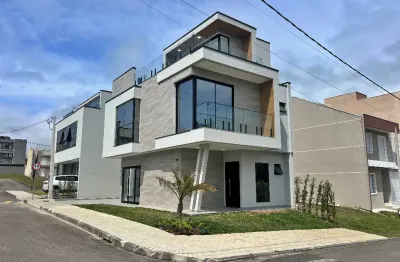Sobrado em condomínio a venda no bairro são francisco em são jose dos pinhais