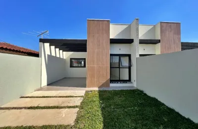 Casa com 03 quartos com suíte a venda no bairro ouro fino em são jose dos pinhais