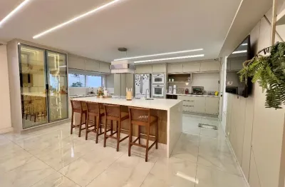 Casa de alto padrão com 03 suítes a venda no centro de são jose dos pinhais