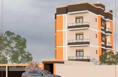 Apartamento com 2 quartos à venda na Rua David Campista, 1226, Afonso Pena, São José dos Pinhais