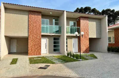 Sobrado em condominio a venda no bairro cruzeiro em sao jose dos pinhais