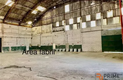 Galpão, 1690 m² - venda por r$ 4.700.000 ou aluguel por r$ 21.685/mês - alves dias - são bernardo do campo/sp