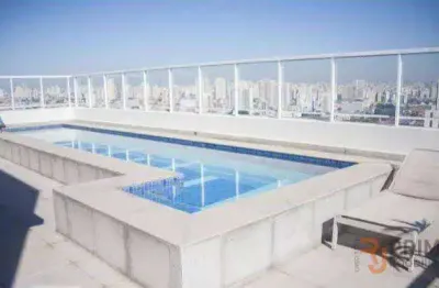 Apartamento com 1 dormitório, 40 m² - venda por r$ 468.000 ou aluguel por r$ 3.396/mês - tatuapé - são paulo/sp