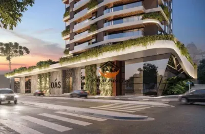 Apartamento com 4 dormitórios à venda, 231 m² por r$ 4.553.060,00 - bigorrilho - curitiba/pr