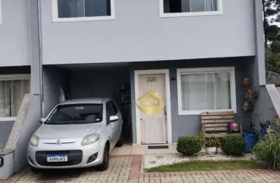 Sobrado com 3 dormitórios à venda, 79 m² por r$ 410.000,00 - tindiquera - araucária/pr