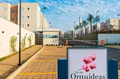 Condomínio Residencial Vila das Orquídeas  Londrina/PR - Apartamento à venda no Condomínio Residencial Vila das Orquídeas | 2 Quartos | Térreo | Dom Pedro II | Londrina/PR