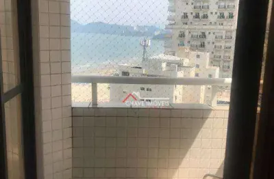 Flat com 1 quarto à venda na Avenida Washington Luís, Boqueirão, Santos