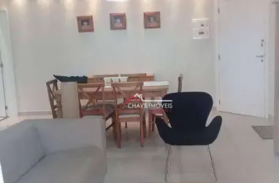 Apartamento com 2 dormitórios para alugar, 84 m² por r$ 5.500,02/mês - marapé - santos/sp