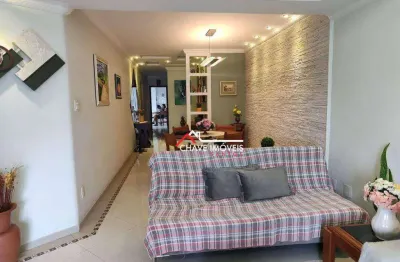 Apartamento à venda, 150 m² por r$ 1.060.000,00 - embaré - santos/sp
