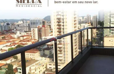 Apartamento com 3 dormitórios à venda, 210 m² por r$ 3.300.000,00 - embaré - santos/sp