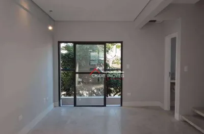 Village com 2 dormitórios à venda, 116 m² por r$ 650.000,00 - marapé - santos/sp