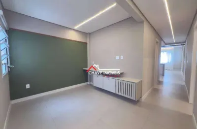 Apartamento com 2 dormitórios à venda, 140 m² por r$ 957.500,00 - boqueirão - santos/sp