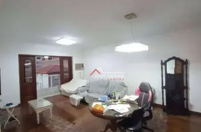 Apartamento com 4 dormitórios à venda, 150 m² por r$ 1.200.000,00 - gonzaga - santos/sp