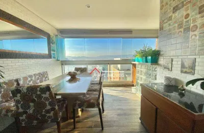 Apartamento com 2 dormitórios à venda, 77 m² por r$ 990.000,00 - ponta da praia - santos/sp