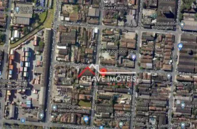 Terreno à venda, 500 m² por r$ 1.500.000,00 - macuco - santos/sp