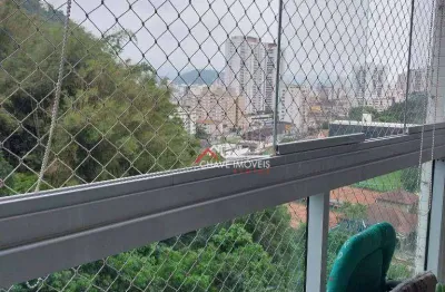 Apartamento com 2 dormitórios à venda, 77 m² por r$ 750.000,00 - josé menino - santos/sp