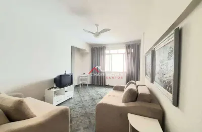 Apartamento com 2 dormitórios à venda, 87 m² por r$ 460.000,00 - josé menino - santos/sp