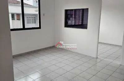 Sala à venda, 40 m² por r$ 200.000,00 - vila matias - santos/sp