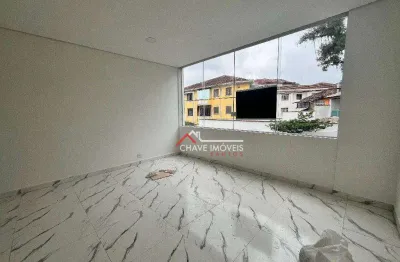 Sala para alugar, 100 m² por r$ 4.000,01/mês - vila belmiro - santos/sp