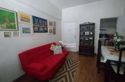 Apartamento com 2 dormitórios à venda, 89 m² por r$ 479.000,00 - boqueirão - santos/sp