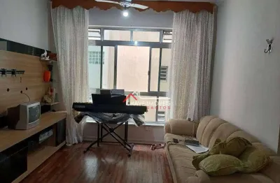 Apartamento com 2 dormitórios à venda, 97 m² por r$ 540.000,00 - pompéia - santos/sp