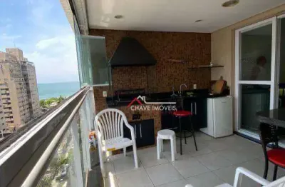 Apartamento com 3 dormitórios à venda, 125 m² por r$ 1.862.000,00 - embaré - santos/sp