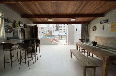Sobrado à venda, 200 m² por r$ 1.500.000,00 - boqueirão - santos/sp