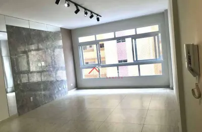 Apartamento com 3 dormitórios à venda, 100 m² por r$ 955.000,00 - josé menino - santos/sp