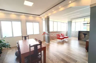 Apartamento com 2 dormitórios à venda, 110 m² por r$ 1.050.000,00 - embaré - santos/sp