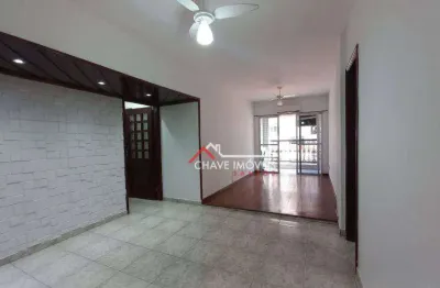 Apartamento com 2 dormitórios à venda, 138 m² por r$ 700.000,00 - campo grande - santos/sp
