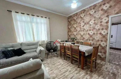 Apartamento com 2 dormitórios à venda, 88 m² por r$ 341.000,00 - marapé - santos/sp