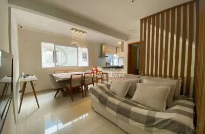 Village com 2 dormitórios à venda, 102 m² por r$ 640.000,00 - estuário - santos/sp