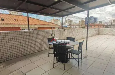 Apartamento garden à venda, 79 m² por r$ 650.000,00 - macuco - santos/sp