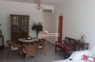 Apartamento com 97 m2, 2 dormitórios, garagem fechada, na ponta da praia - santos/sp