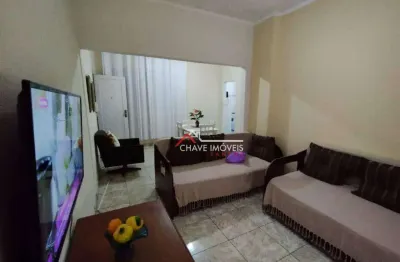 Apartamento com 2 dormitórios à venda, 65 m² por r$ 320.000,00 - embaré - santos/sp