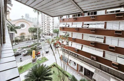 Apartamento com 2 dormitórios à venda, 98 m² por r$ 510.000,00 - gonzaga - santos/sp