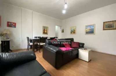 Apartamento à venda, 136 m² por r$ 692.000,00 - josé menino - santos/sp