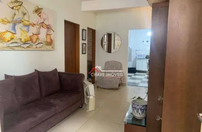 Casa com 2 dormitórios à venda, 85 m² por r$ 450.000,00 - macuco - santos/sp
