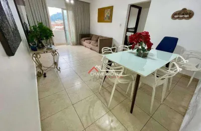 Apartamento à venda, 87 m² por r$ 435.000,00 - vila matias - santos/sp