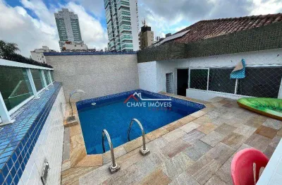 Casa com 4 dormitórios à venda, 198 m² por r$ 1.850.000,00 - ponta da praia - santos/sp