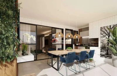 Apartamento com 3 dormitórios à venda, 120 m² por r$ 1.338.900,00 - aparecida - santos/sp