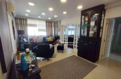 Apartamento com 3 dormitórios à venda, 126 m² por r$ 950.000,00 - gonzaga - santos/sp