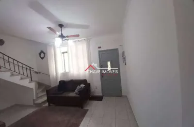 Casa em condomínio fechado com 2 quartos à venda na Rua Rodrigo Silva, Macuco, Santos