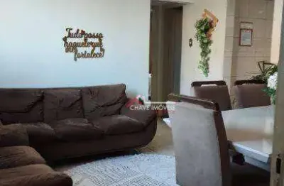 Apartamento com 2 dormitórios à venda, 95 m² por r$ 300.000,00 - macuco - santos/sp